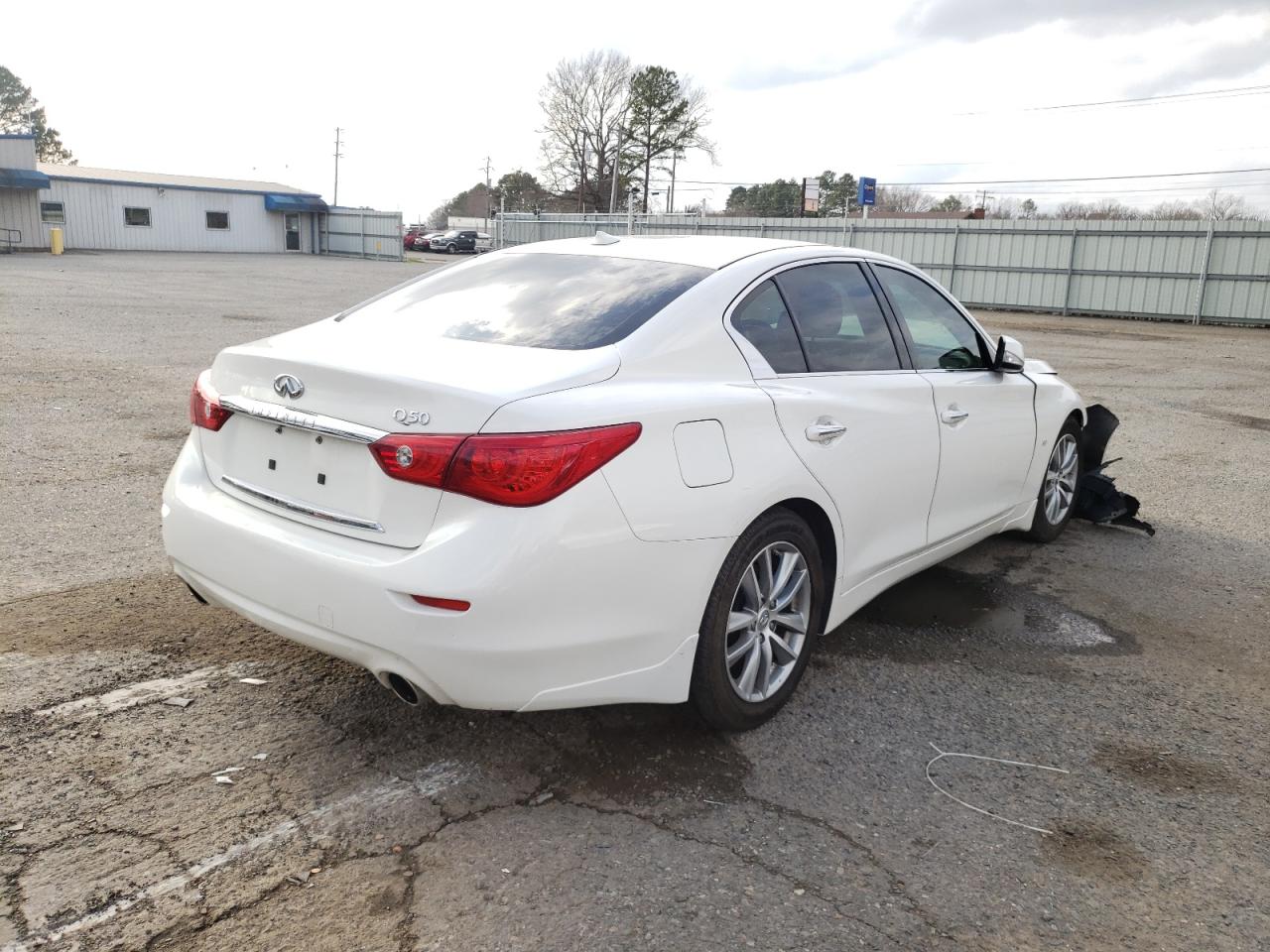 Photo 4 from auction – 2014 INFINITI Q50 BASE with VIN JN1BV7AP7EM677855