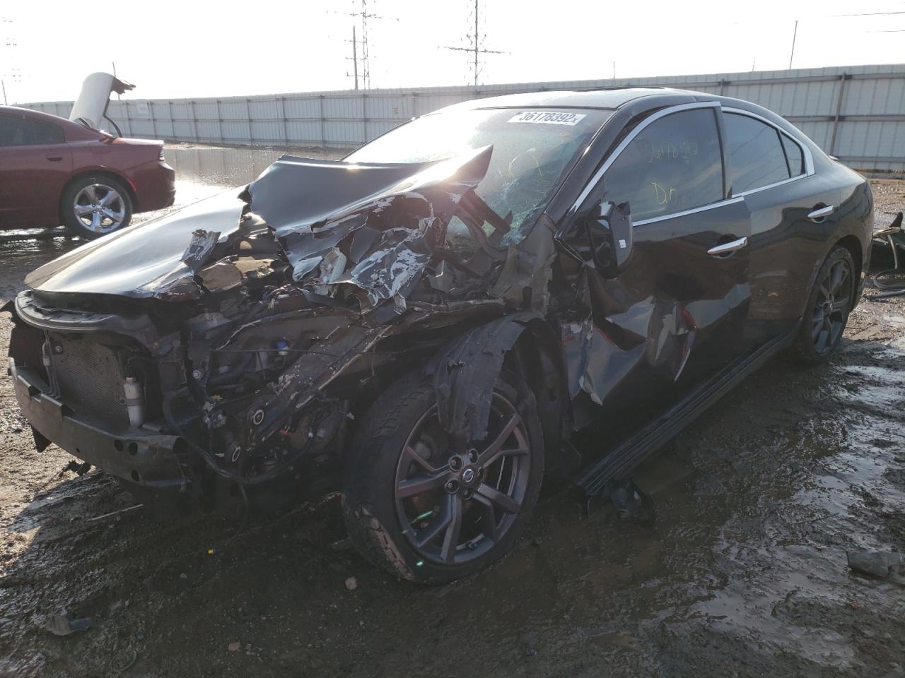 Photo 2 from auction – 2014 NISSAN MAXIMA S with VIN 1N4AA5AP0EC477551