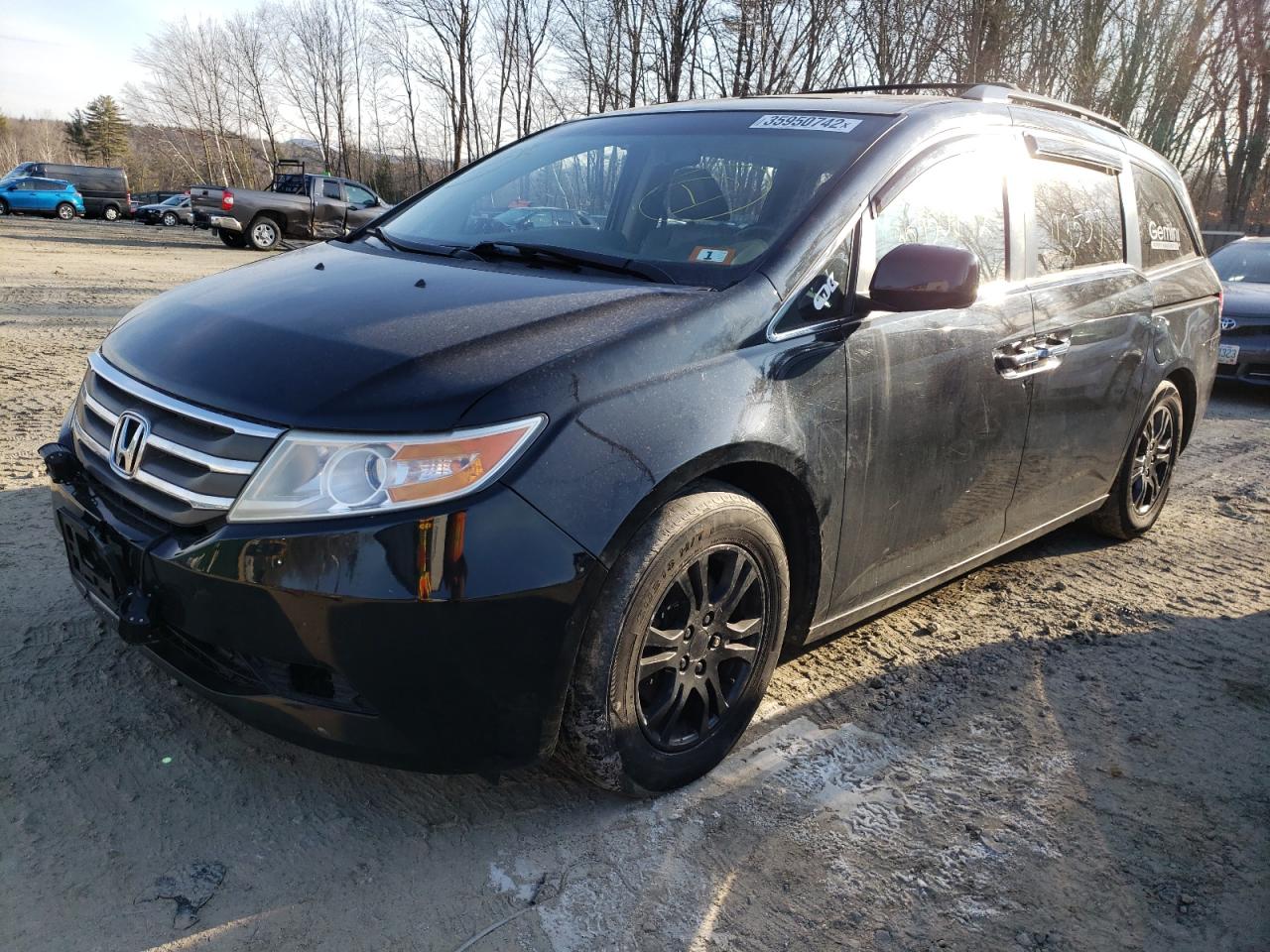 Photo 2 from auction – 2012 HONDA ODYSSEY EX with VIN 5FNRL5H62CB120859