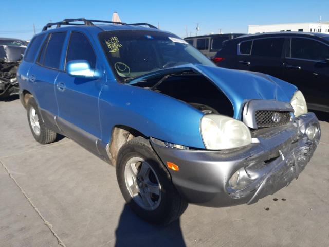 HYUNDAI SANTA FE G 2004 with VIN KM8SC73D64U624855 - Photo from auction