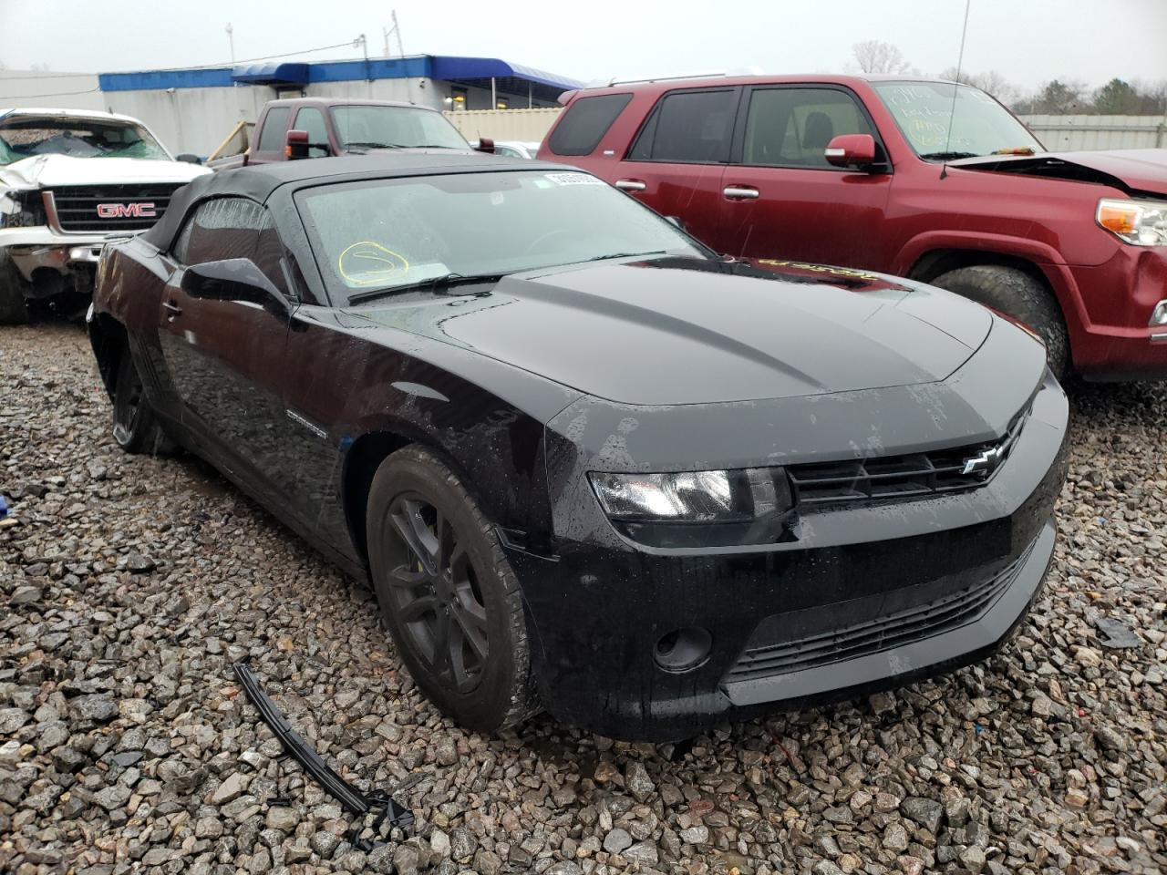 CHEVROLET CAMARO LT 2015 with VIN 2G1FD3D30F9245697 - Photo from auction