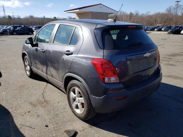 Photo 3 from auction – 2016 CHEVROLET TRAX LS with VIN 3GNCJNSBXGL258584