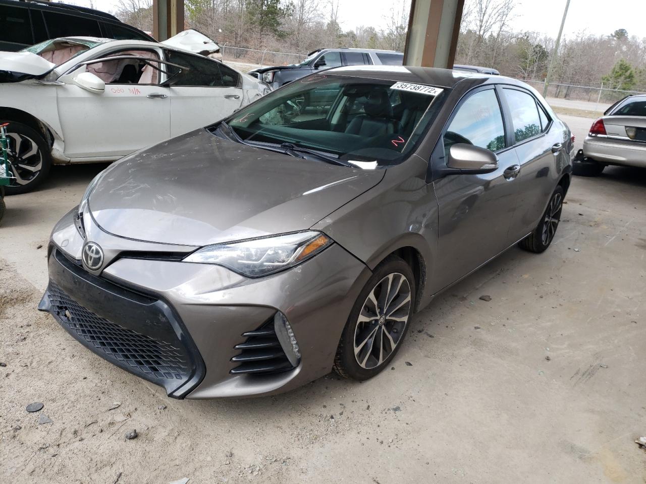 Photo 2 from auction – 2017 TOYOTA COROLLA L with VIN 5YFBURHEXHP646312
