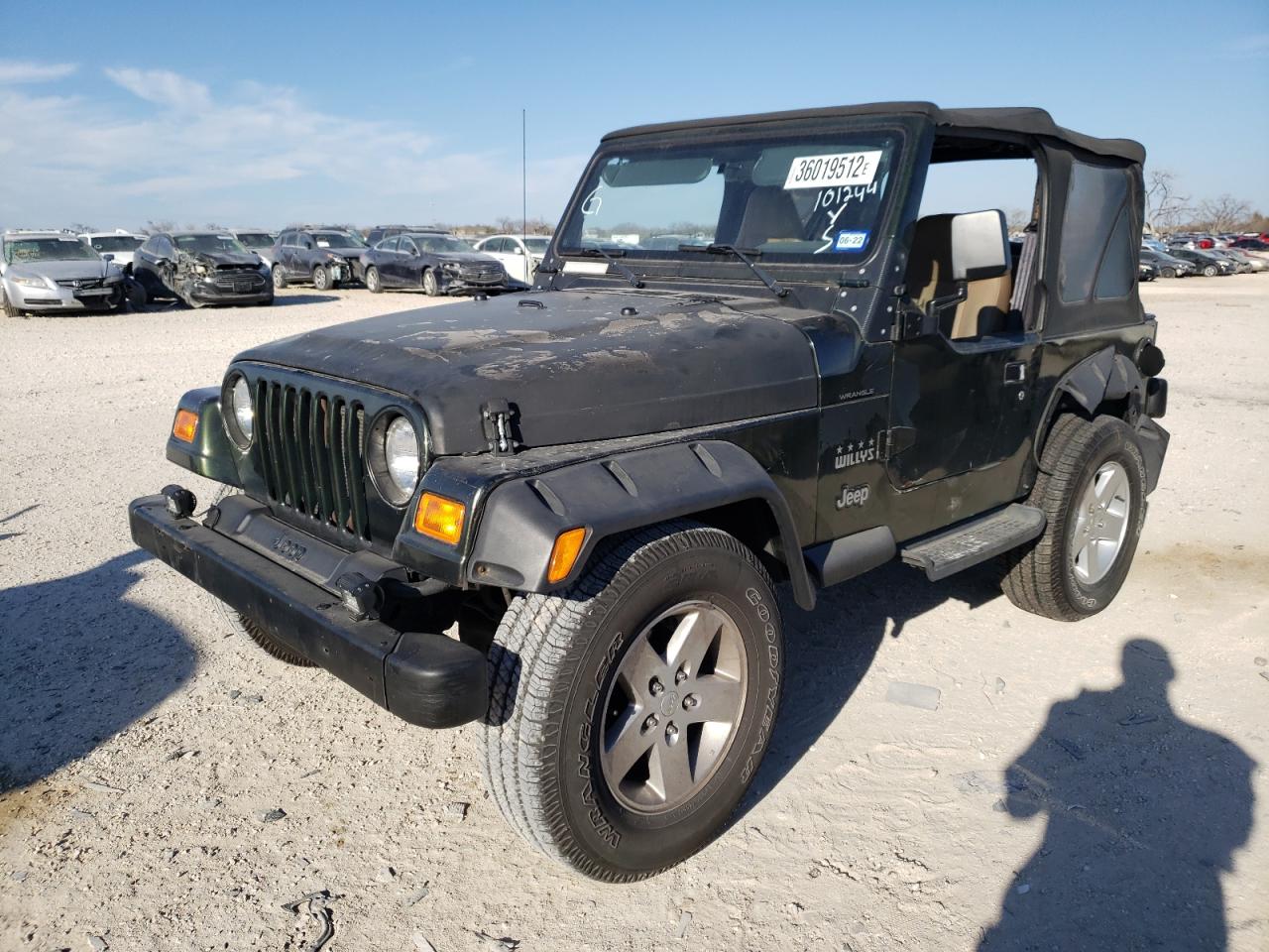 Photo 2 from auction – 1997 JEEP WRANGLER / with VIN 1J4FY29P9VP413638