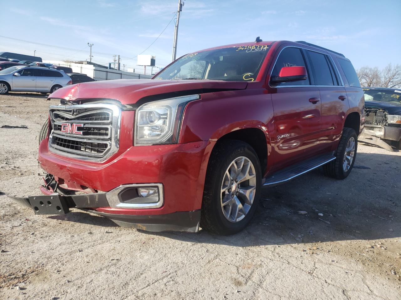Photo 2 from auction – 2015 GMC YUKON SLE with VIN 1GKS1AKC8FR170358