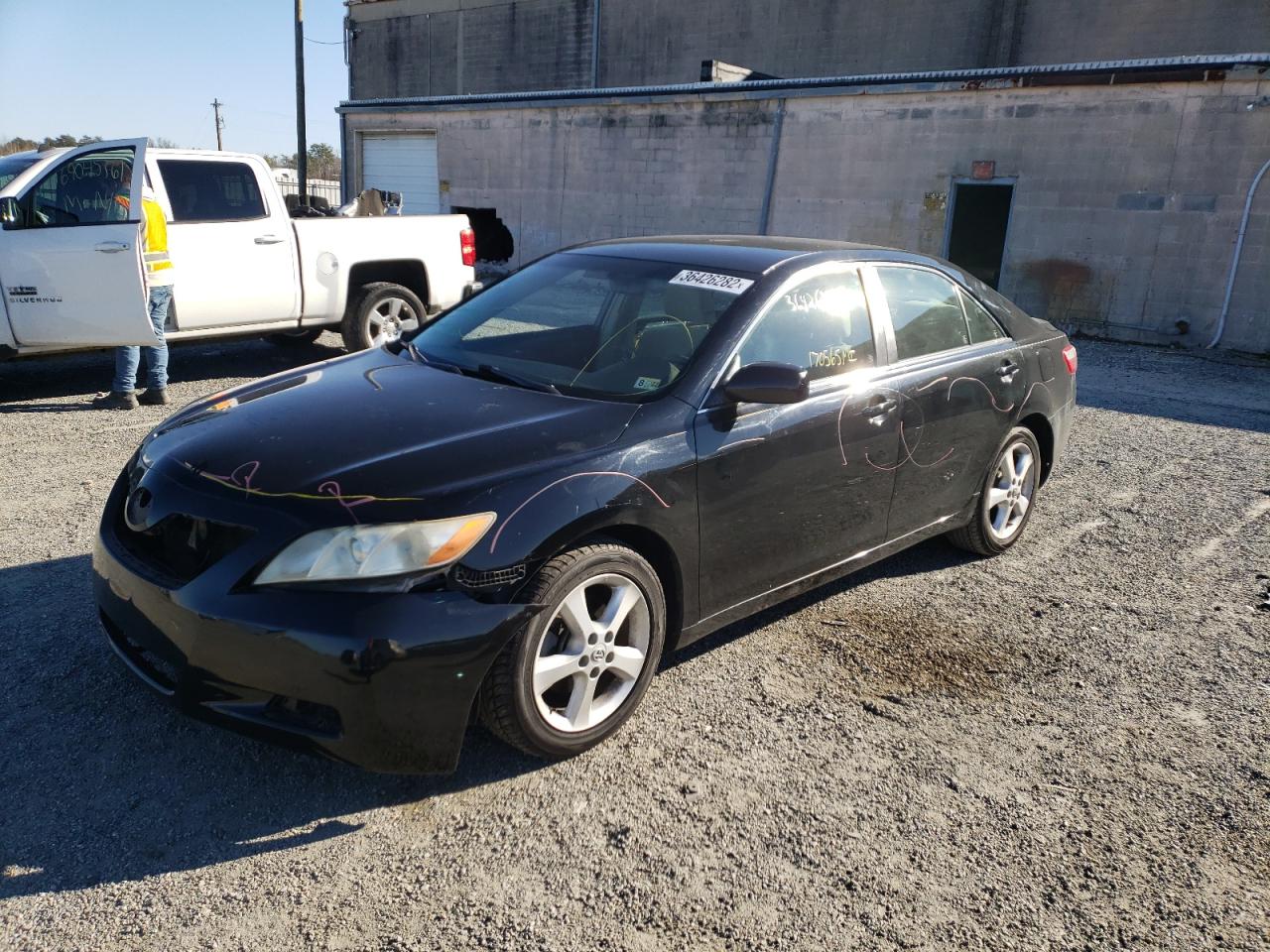 Photo 2 from auction – 2007 TOYOTA CAMRY CE with VIN JTNBE46KX73117275