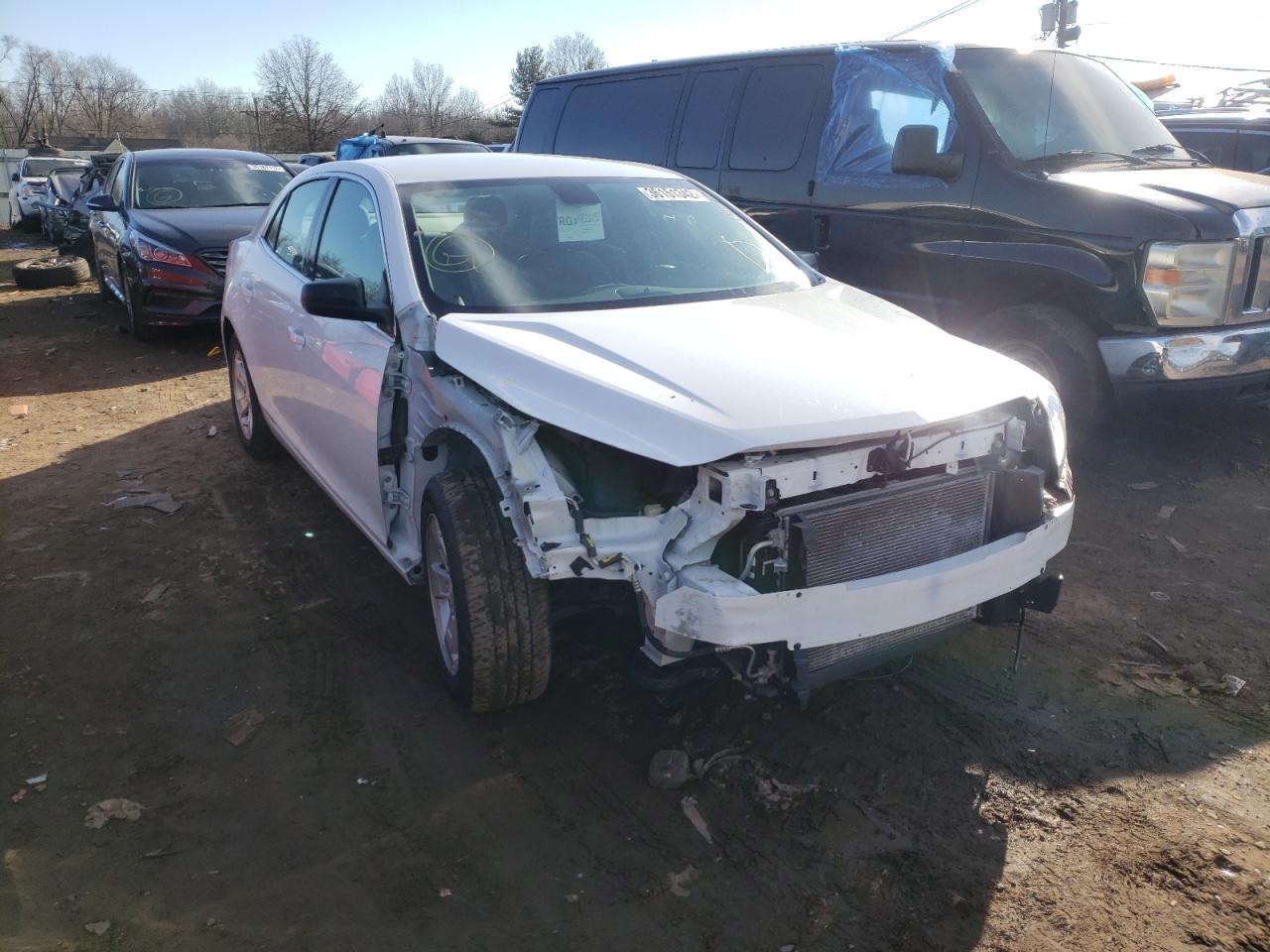CHEVROLET MALIBU LS 2014 with VIN 1G11A5SL2EF263724 - Photo from auction