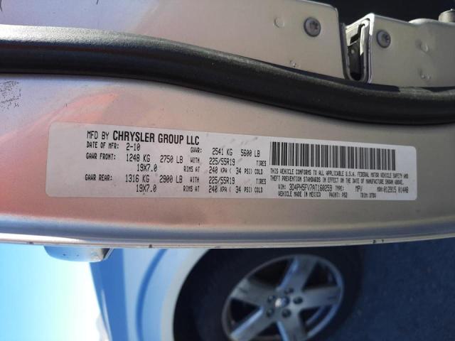 Photo 10 from auction – 2010 DODGE JOURNEY SX with VIN 3D4PH5FV7AT160259