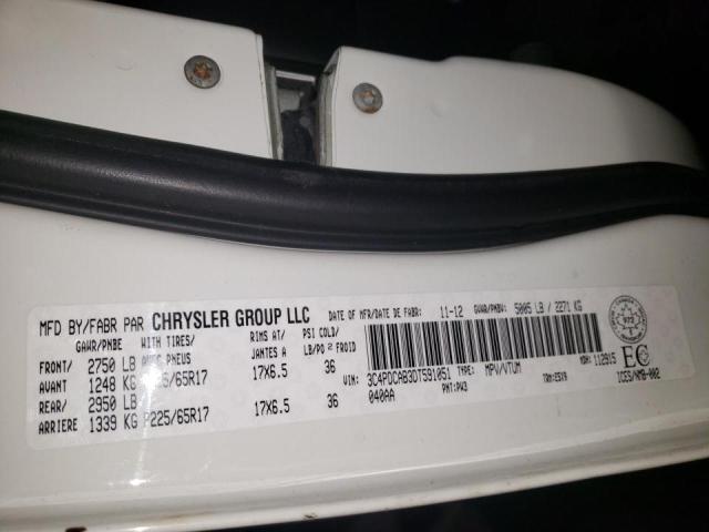 Photo 10 from auction – 2013 DODGE JOURNEY SE with VIN 3C4PDCAB3DT591051