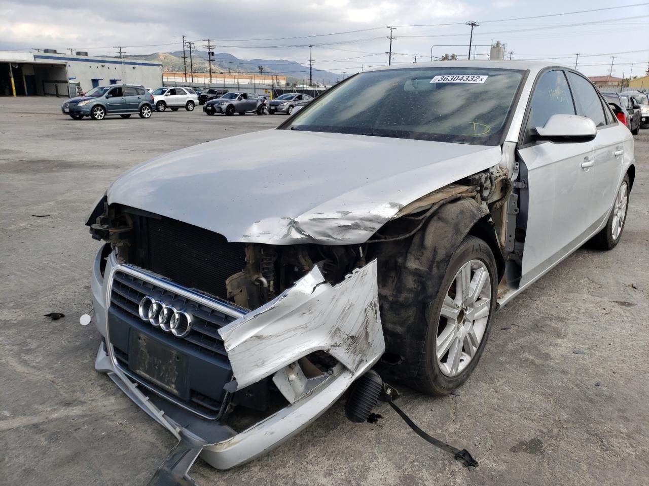 Photo 9 from auction – 2011 AUDI A4 PREMIUM with VIN WAUAFAFL1BN036387