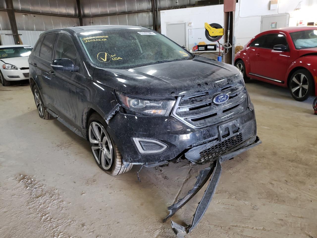 FORD EDGE SPORT 2016 with VIN 2FMPK4AP4GBC58523 - Photo from auction