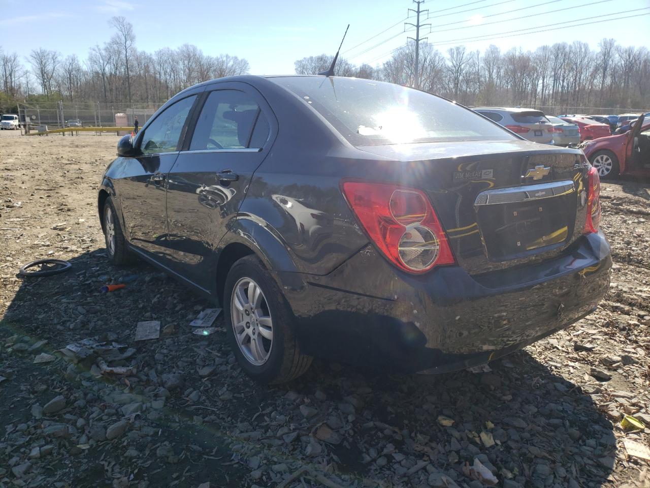 Photo 3 from auction – 2014 CHEVROLET SONIC LT with VIN 1G1JC5SH4E4151590