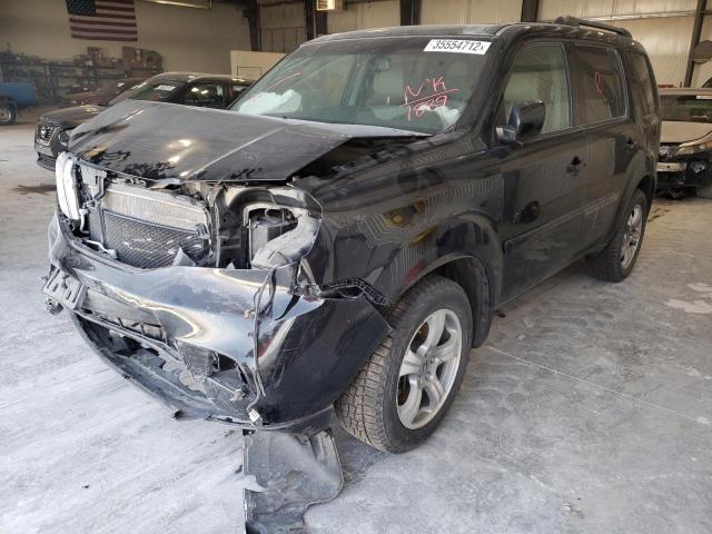 Photo 2 from auction – 2014 HONDA PILOT EXL with VIN 5FNYF4H51EB031839