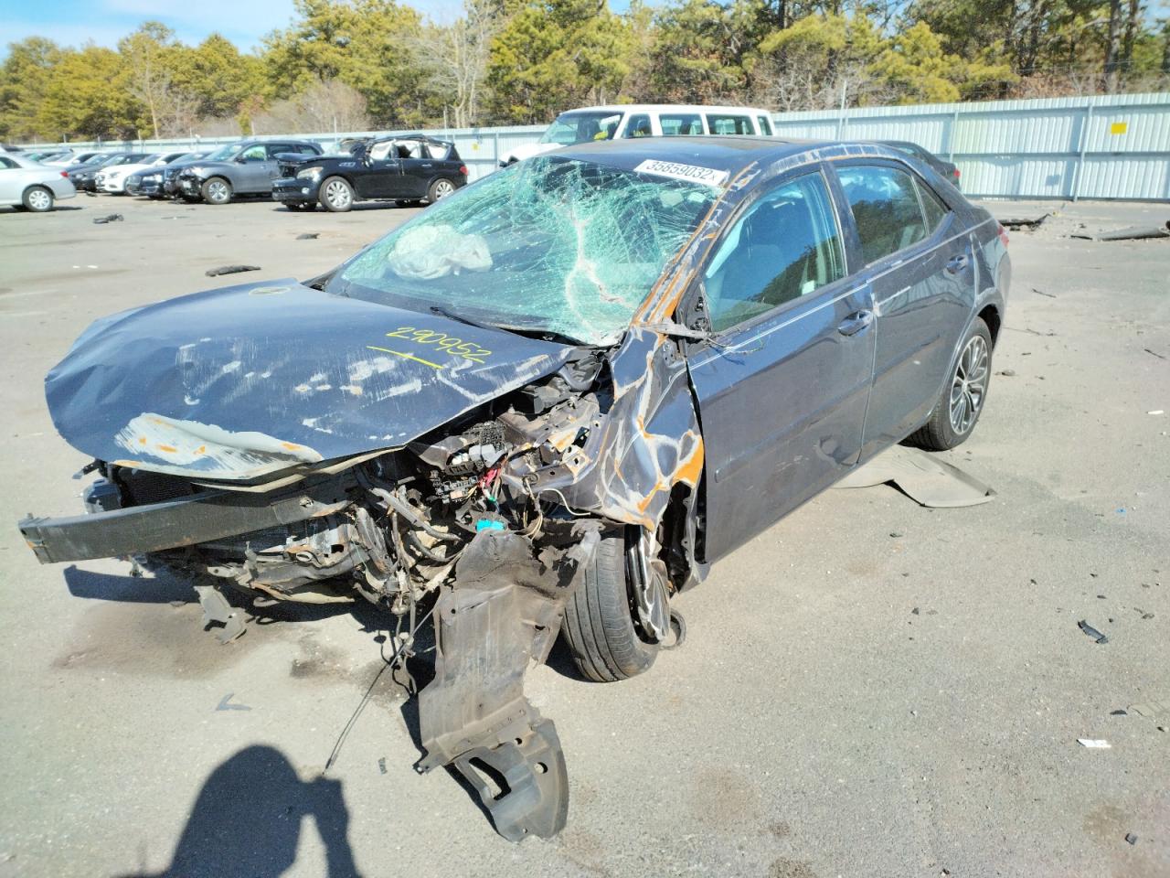 Photo 2 from auction – 2015 TOYOTA COROLLA L with VIN 2T1BURHE0FC290952