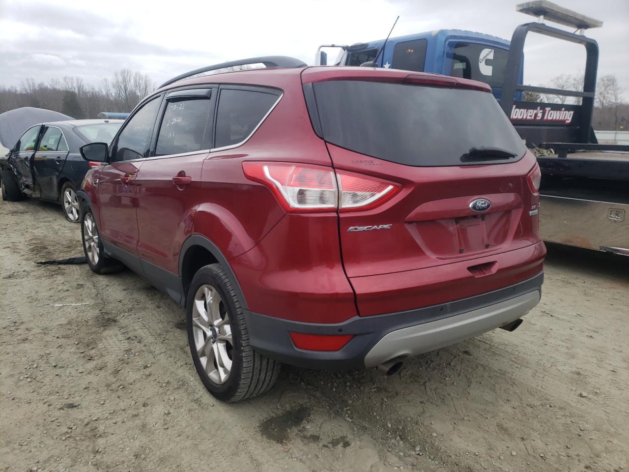 Photo 3 from auction – 2014 FORD ESCAPE SE with VIN 1FMCU0GX5EUB95772