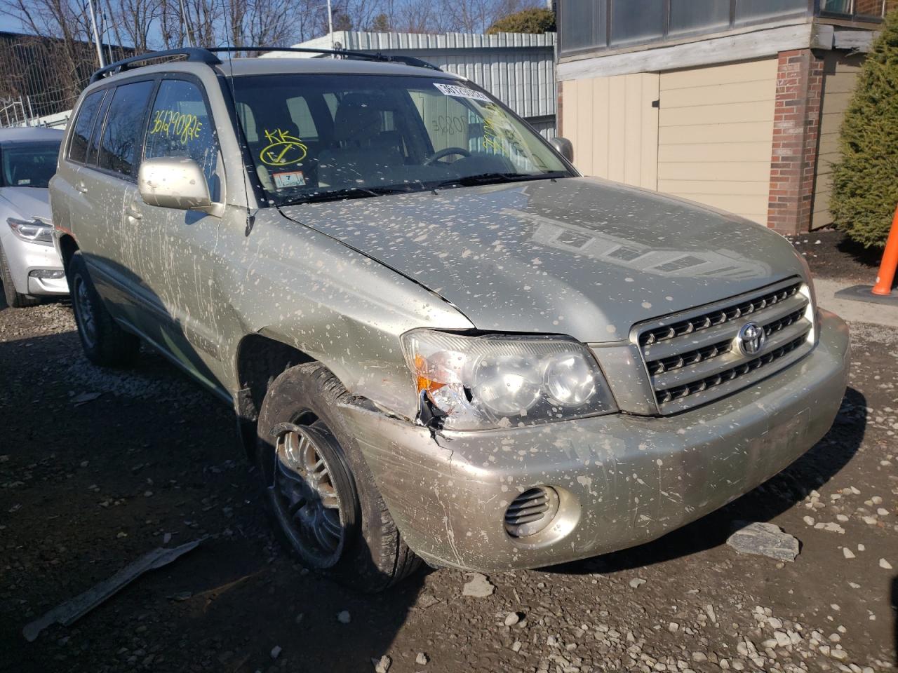 TOYOTA HIGHLANDER 2003 with VIN JTEHF21A830141130 - Photo from auction