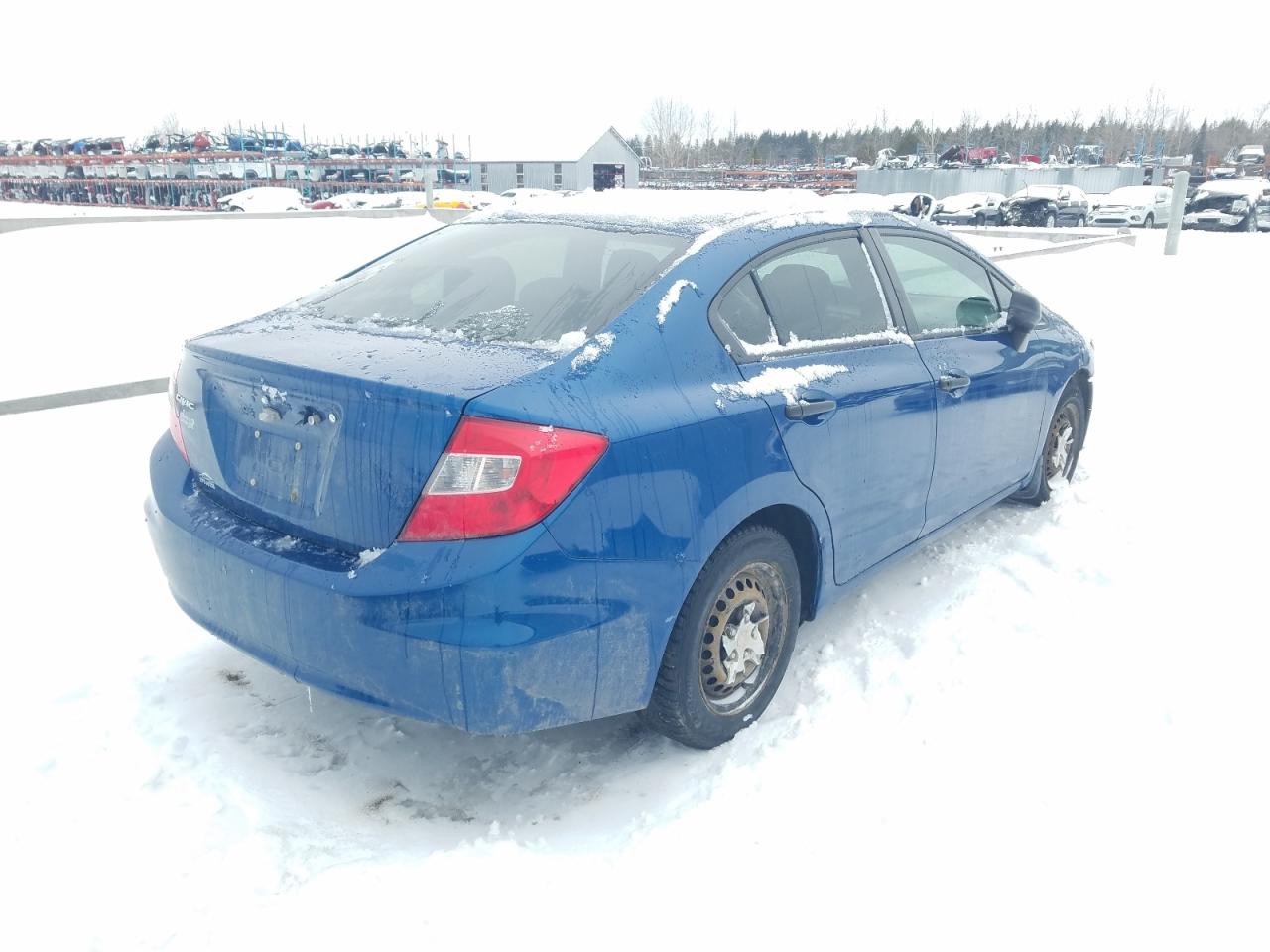 Photo 4 from auction – 2012 HONDA CIVIC DX with VIN 2HGFB2E29CH013342