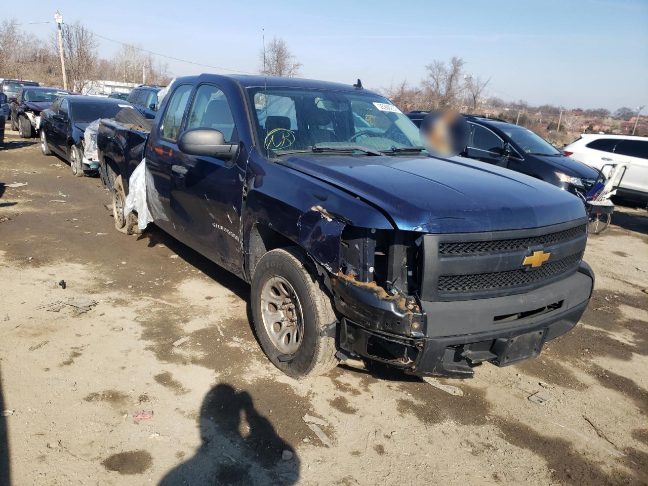 CHEVROLET SILVERADO 2009 with VIN 1GCEC19X89Z217694 - Photo from auction