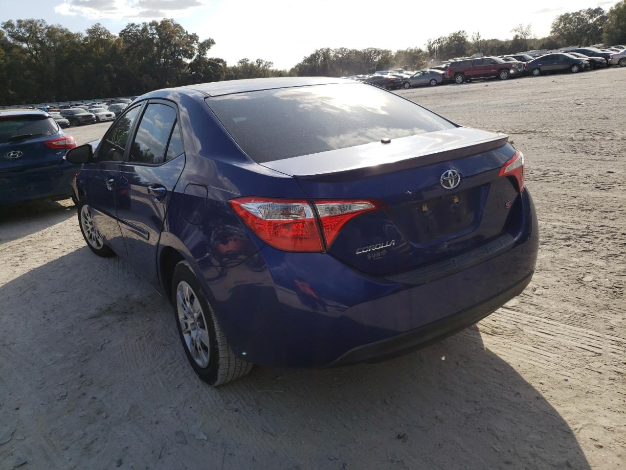 Photo 3 from auction – 2014 TOYOTA COROLLA L with VIN 2T1BURHE6EC044728