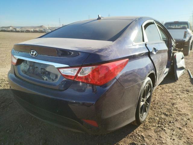 Photo 4 from auction – 2014 HYUNDAI SONATA GLS with VIN 5NPEB4ACXEH837770