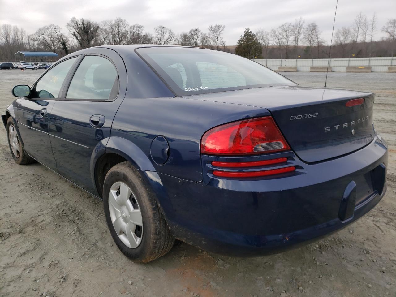 Photo 3 from auction – 2006 DODGE STRATUS SX with VIN 1B3EL46T76N268854