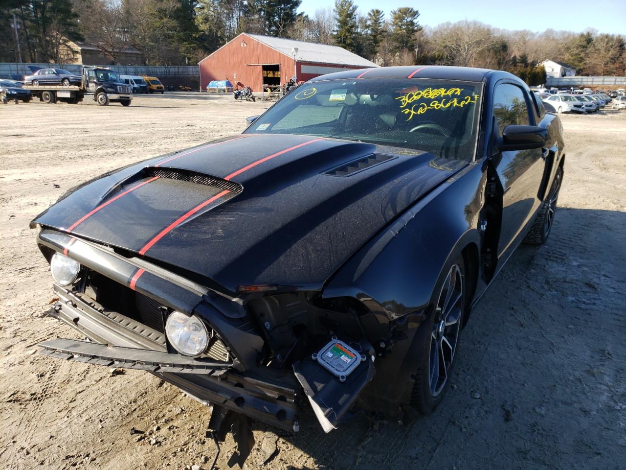 Photo 2 from auction – 2014 FORD MUSTANG with VIN 1ZVBP8CF5E5323907