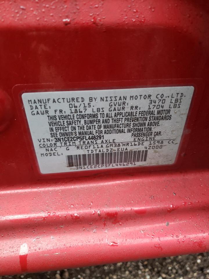 Photo 10 from auction – 2015 NISSAN VERSA NOTE with VIN 3N1CE2CP5FL446291