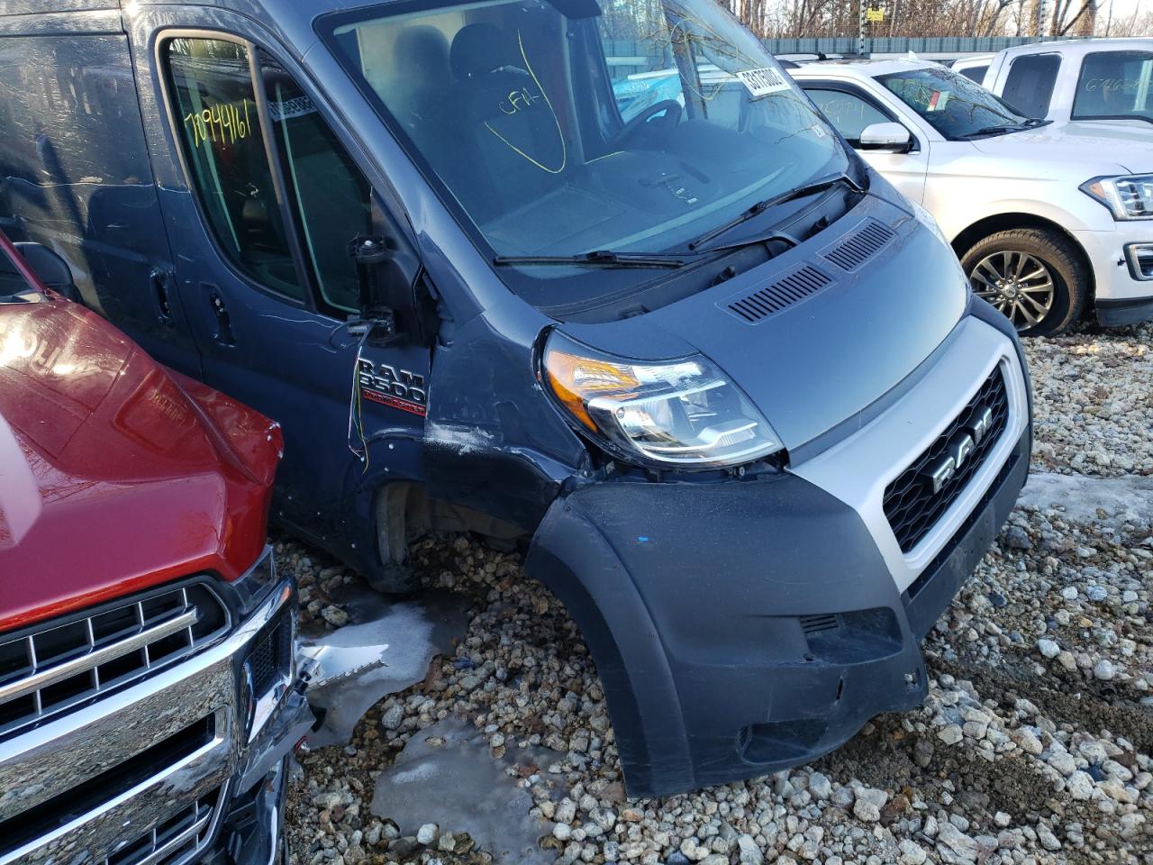 Photo 9 from auction – 2020 RAM PROMASTER with VIN 3C6URVJG8LE108742