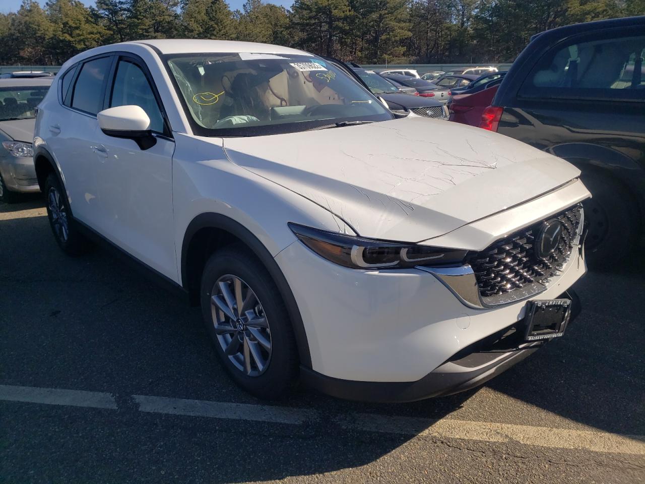 MAZDA CX-5 2022 with VIN JM3KFBBM7N0534100 - Photo from auction