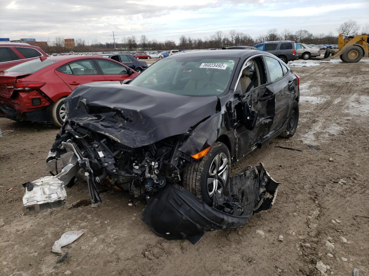 Photo 2 from auction – 2018 HONDA CIVIC LX with VIN 2HGFC2F58JH564963