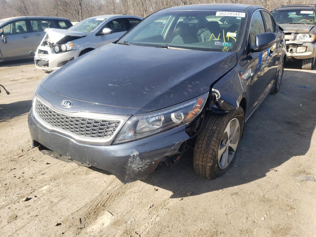 Photo 9 from auction – 2014 KIA OPTIMA HYB with VIN KNAGM4AD1E5075874
