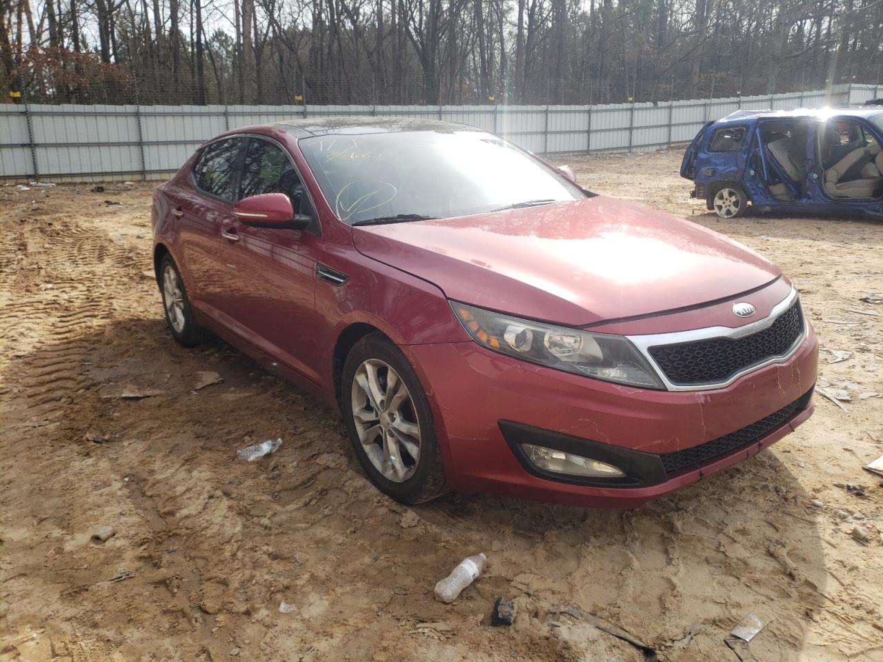KIA OPTIMA EX 2013 with VIN 5XXGN4A72DG156080 - Photo from auction