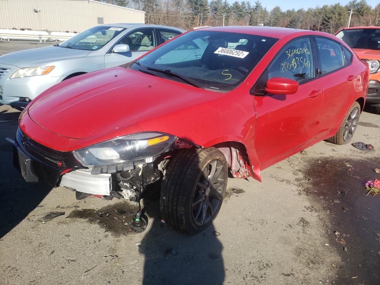 Photo 2 from auction – 2016 DODGE DART SXT with VIN 1C3CDFBBXGD515873