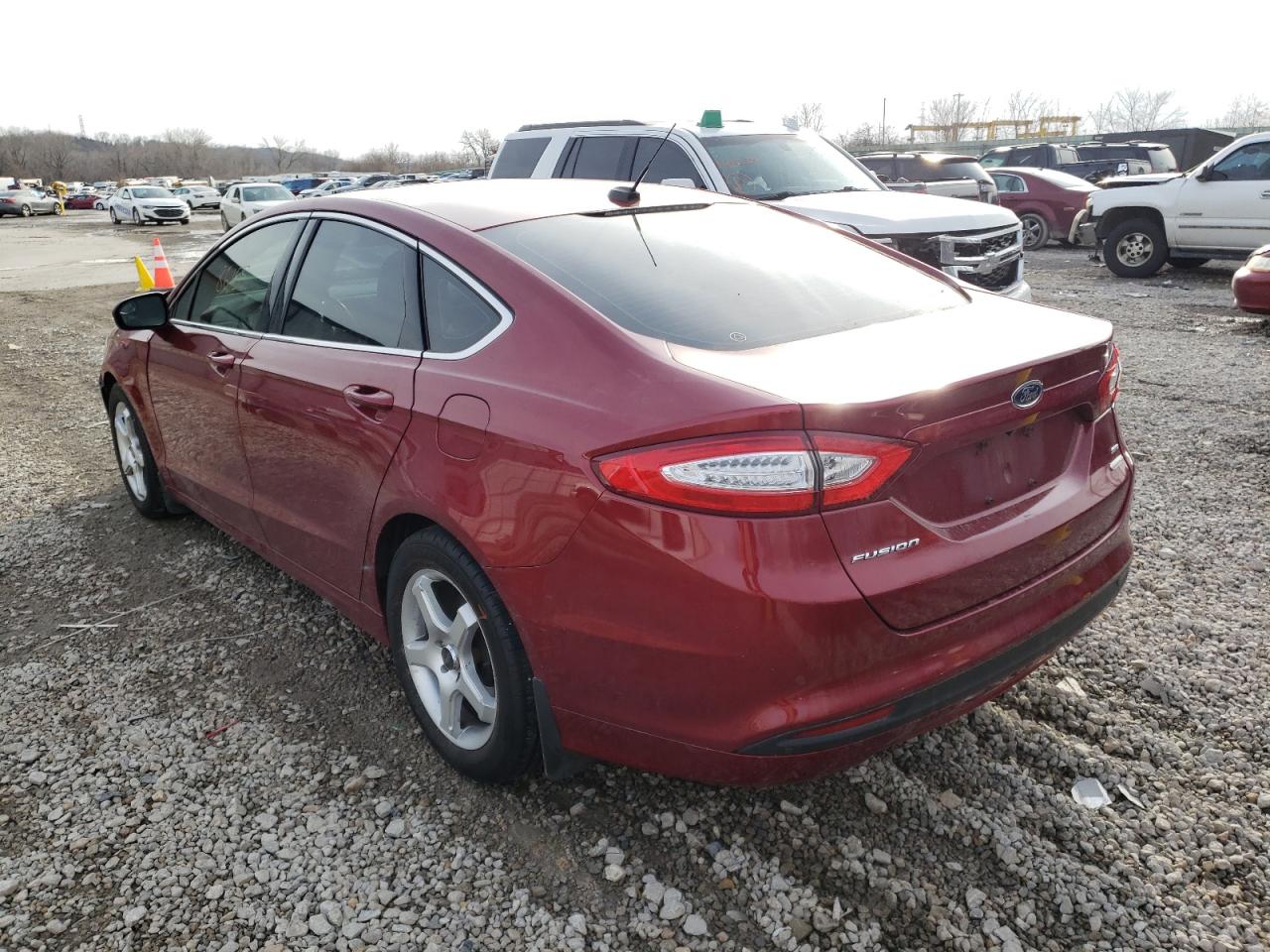 Photo 3 from auction – 2016 FORD FUSION SE with VIN 3FA6P0HD6GR143824