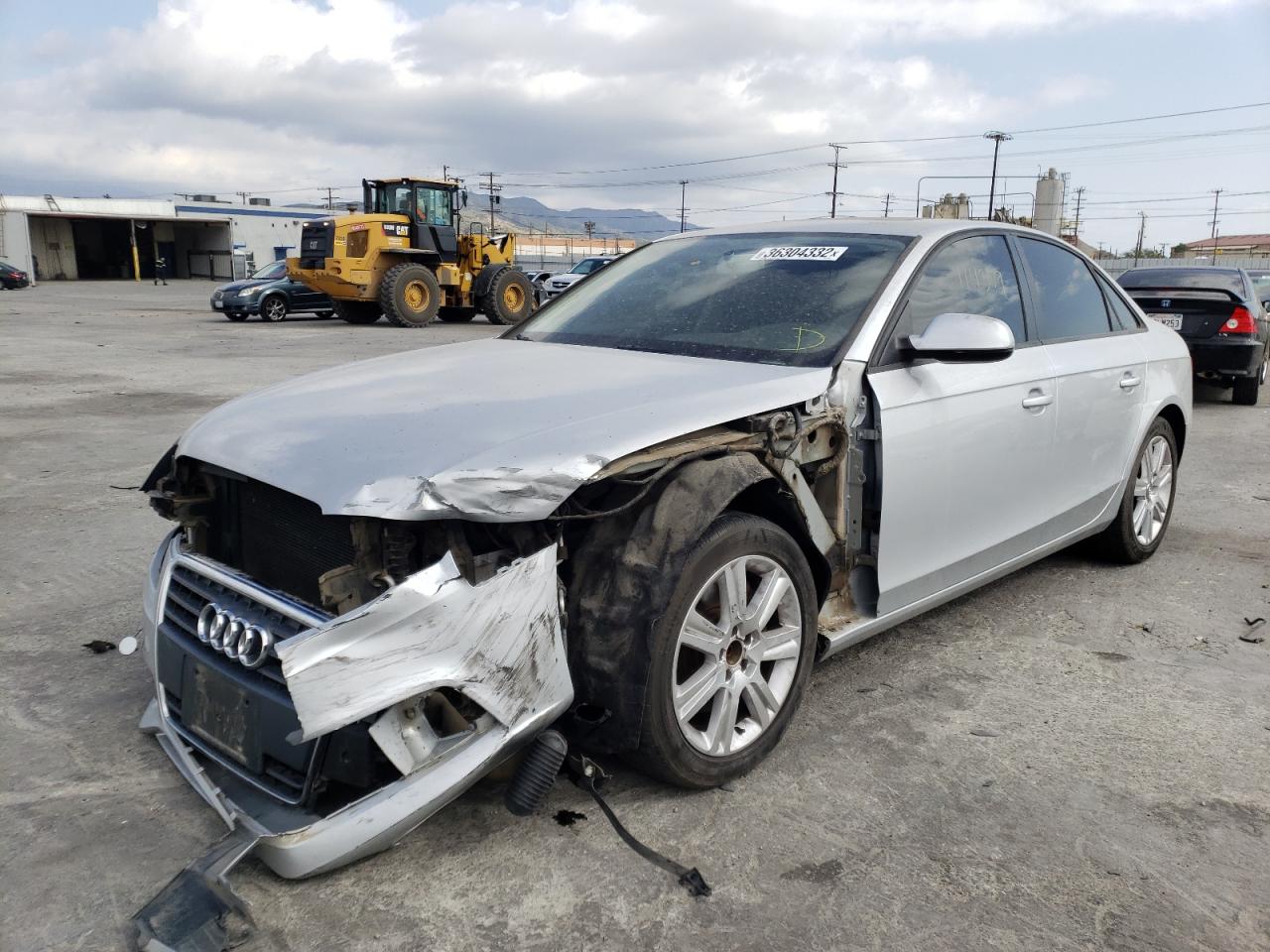 Photo 2 from auction – 2011 AUDI A4 PREMIUM with VIN WAUAFAFL1BN036387