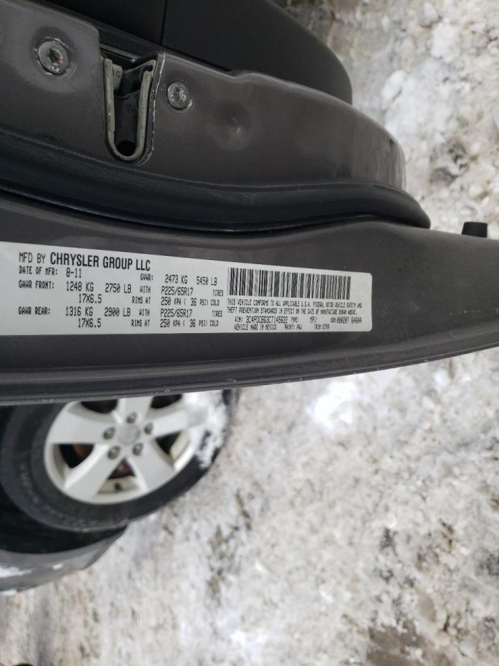 Zdjęcie 10 z aukcji – 2012 DODGE JOURNEY SX z VIN 3C4PDCBG3CT145622
