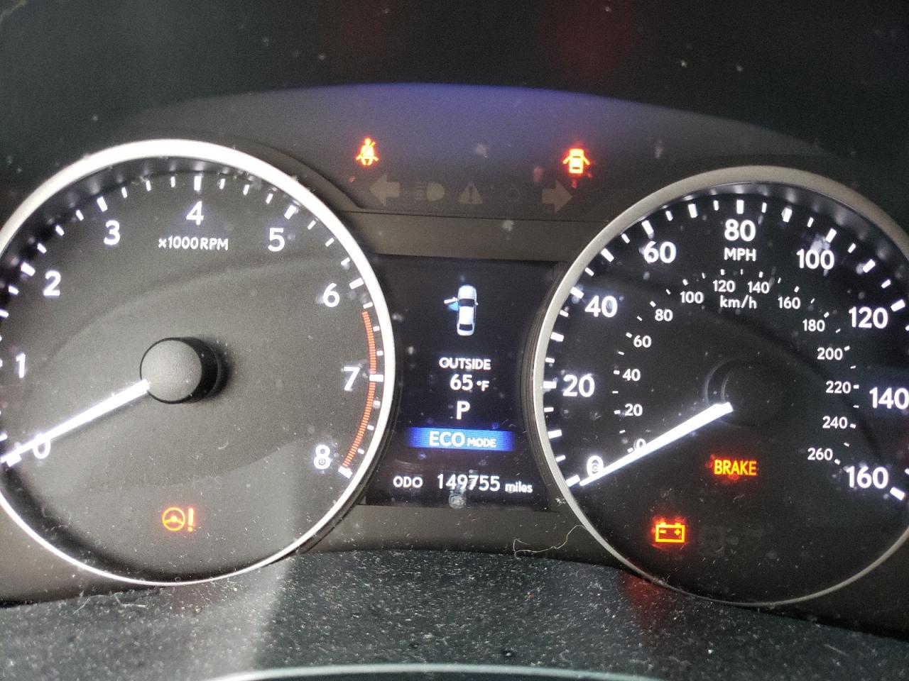 Photo 8 from auction – 2015 LEXUS ES 350 with VIN JTHBK1GG2F2193002
