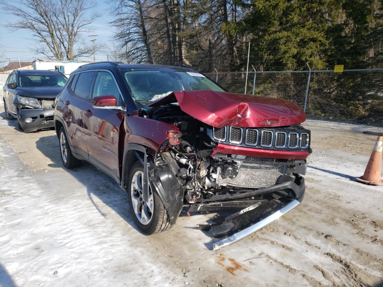 JEEP COMPASS LI 2021 with VIN 3C4NJDCB6MT512703 - Photo from auction