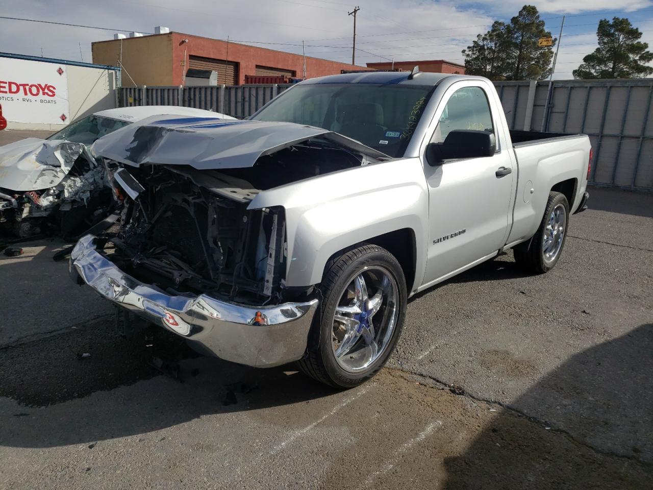 Photo 2 from auction – 2016 CHEVROLET SILVERADO with VIN 1GCNCNEC5GZ314410