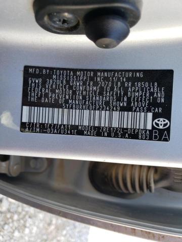 Photo 10 from auction – 2015 TOYOTA COROLLA L with VIN 5YFBURHE0FP234249