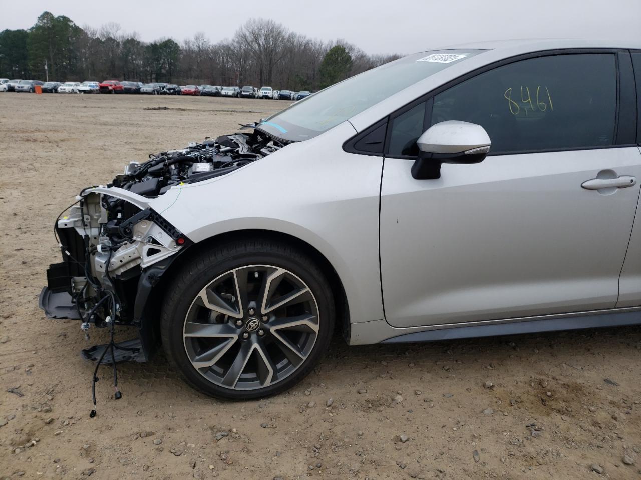 Photo 9 from auction – 2021 TOYOTA COROLLA SE with VIN 5YFS4MCEXMP075540