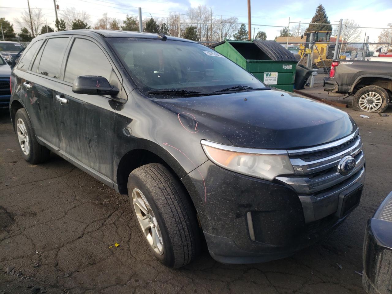 FORD EDGE SEL 2011 with VIN 2FMDK4JC6BBB21415 - Photo from auction