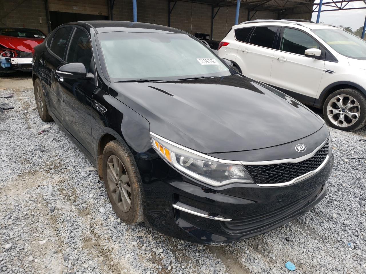 KIA OPTIMA LX 2016 with VIN 5XXGT4L10GG065117 - Photo from auction