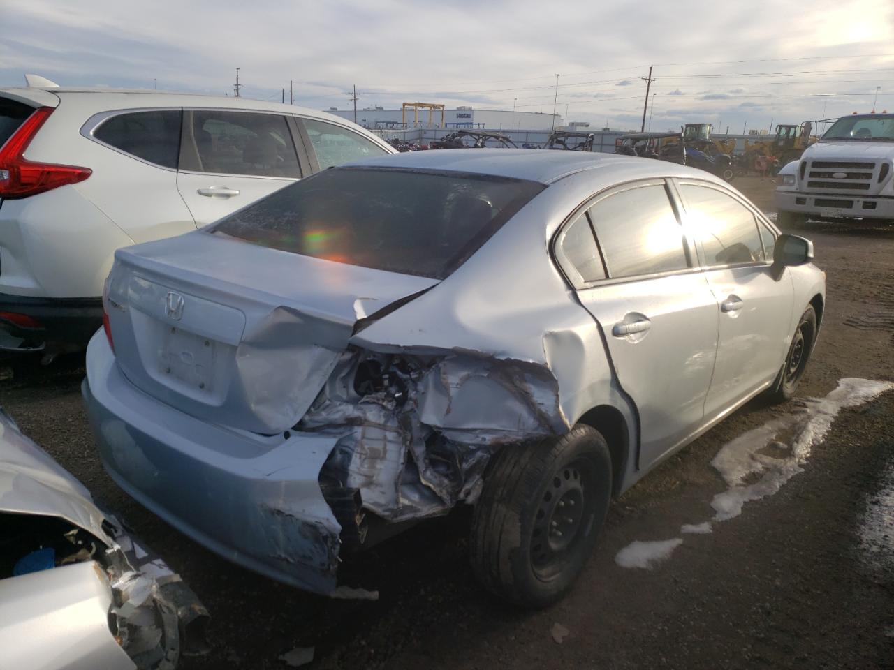 Photo 4 from auction – 2012 HONDA CIVIC LX with VIN 2HGFB2F56CH501012