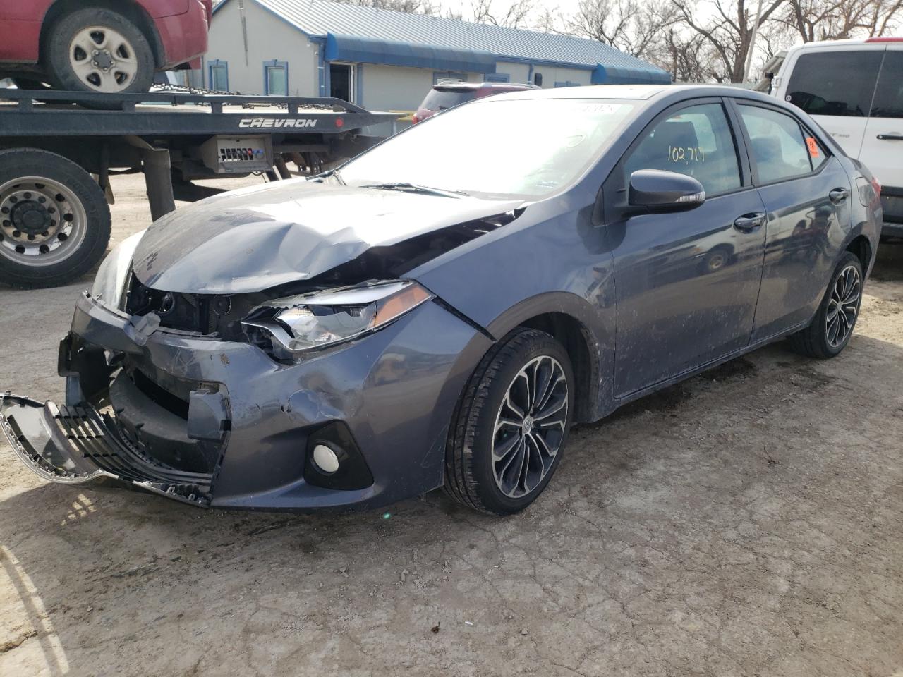 Photo 2 from auction – 2016 TOYOTA COROLLA L with VIN 5YFBURHE6GP477257
