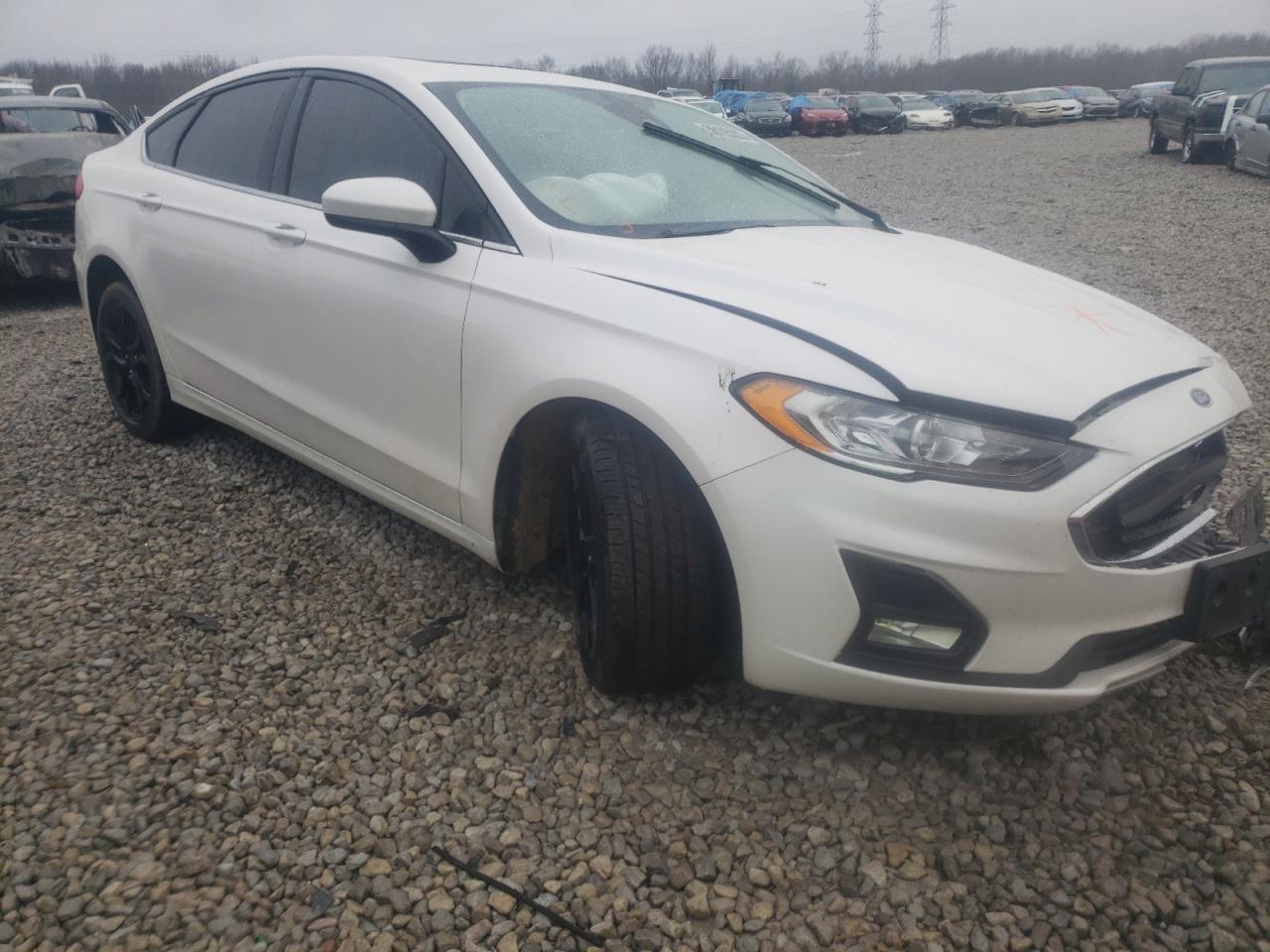 FORD FUSION SE 2020 with VIN 3FA6P0HD0LR218074 - Photo from auction