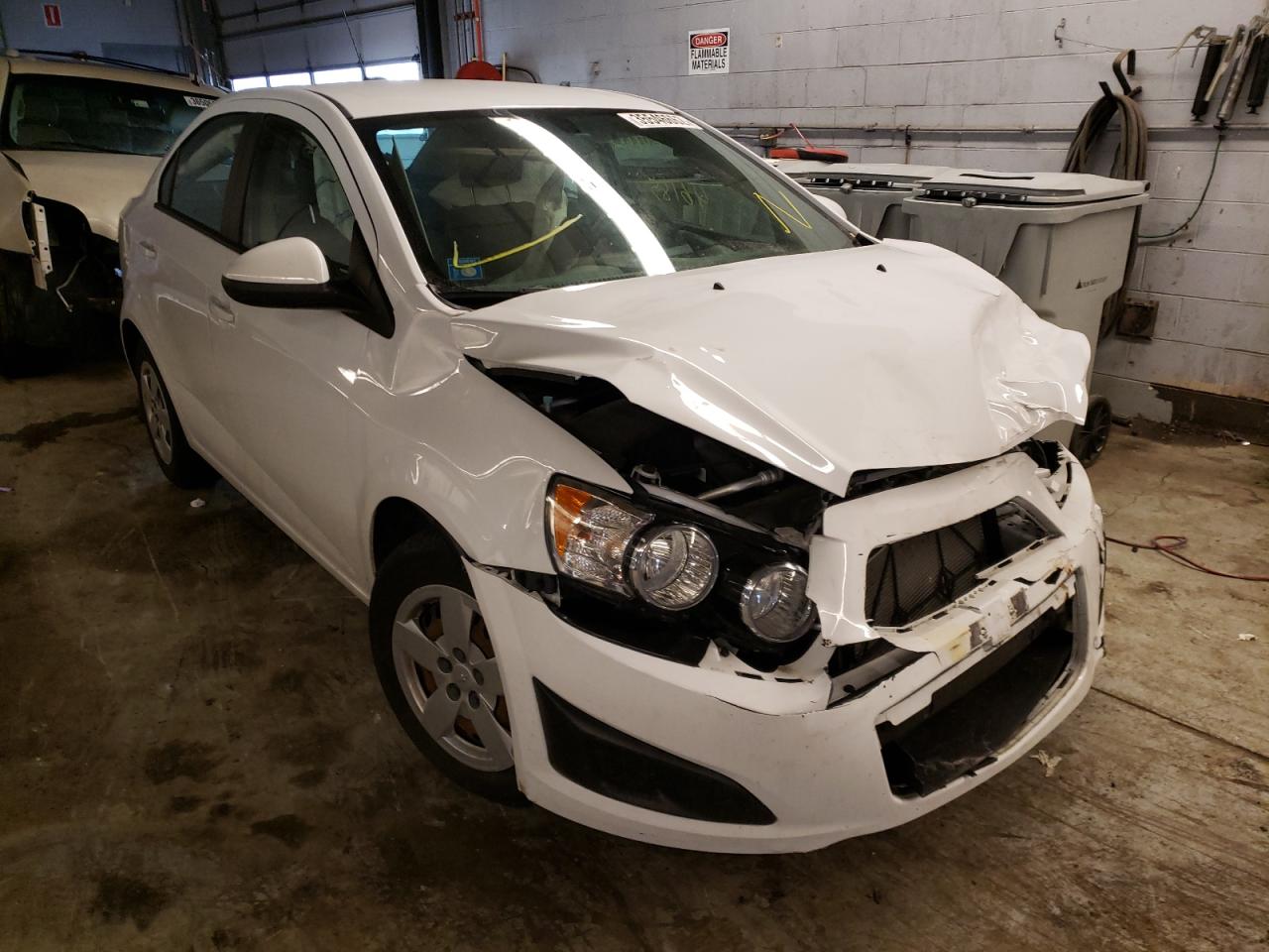 CHEVROLET SONIC LS 2016 with VIN 1G1JB5SH2G4130159 - Photo from auction