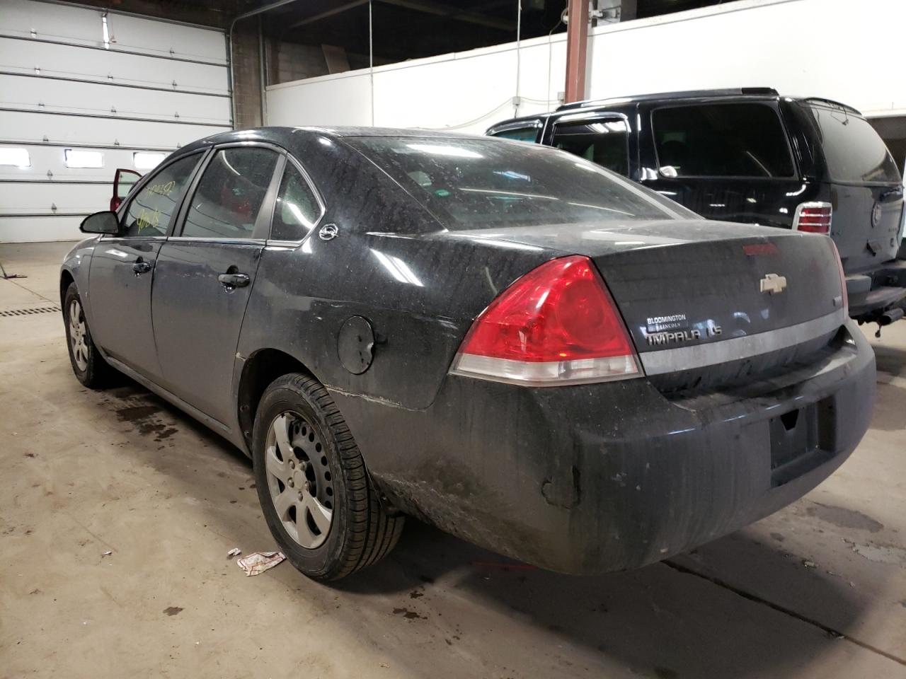 Photo 3 from auction – 2008 CHEVROLET IMPALA LS with VIN 2G1WB58K481232455