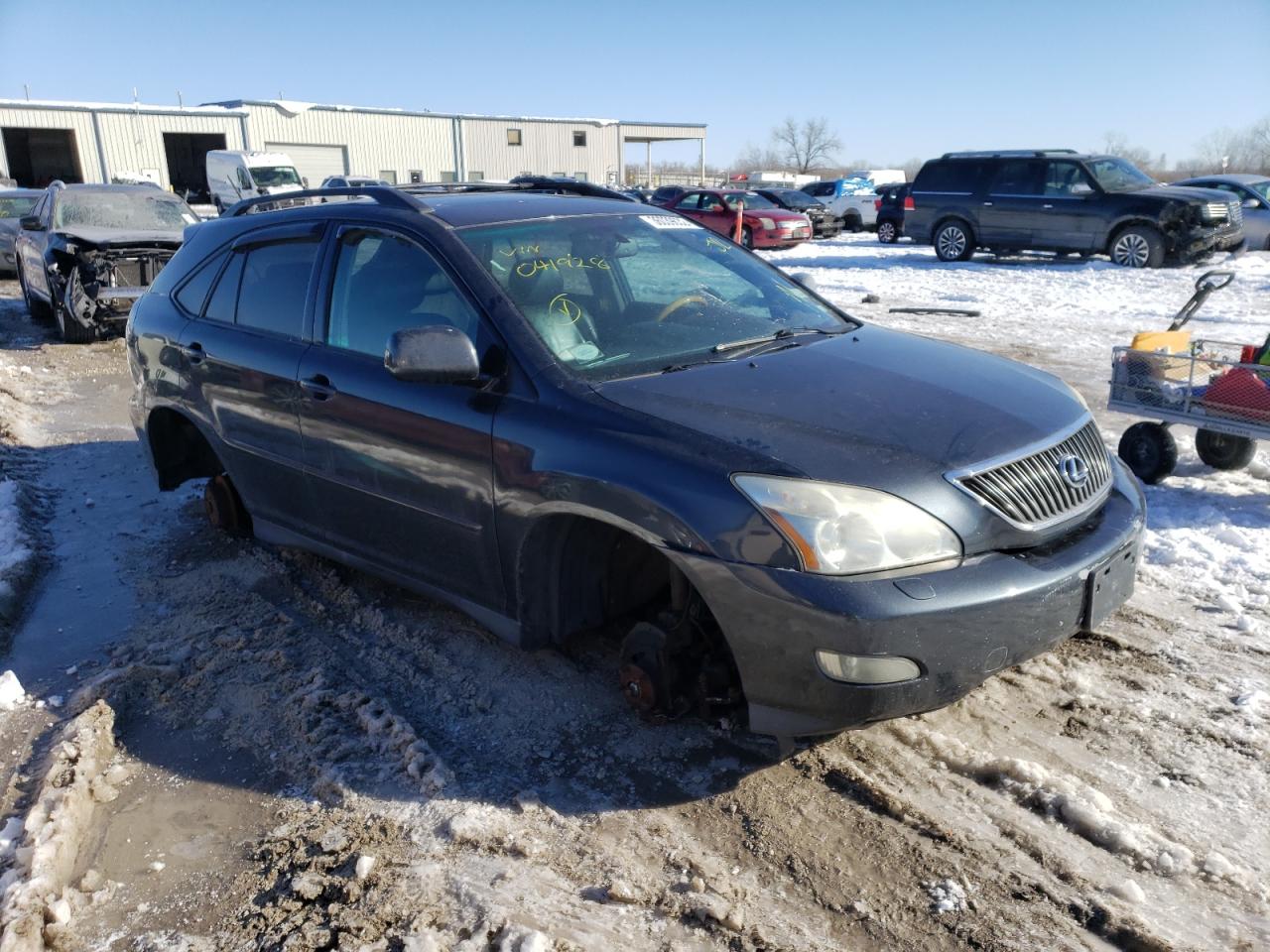 LEXUS RX 350 2007 with VIN 2T2HK31U37C041928 - Photo from auction