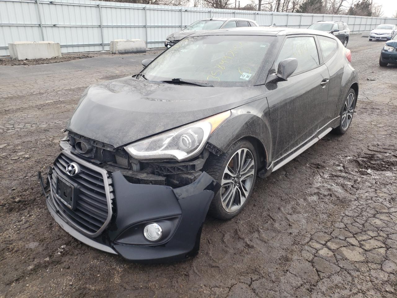 Photo 2 from auction – 2016 HYUNDAI VELOSTER T with VIN KMHTC6AEXGU262771